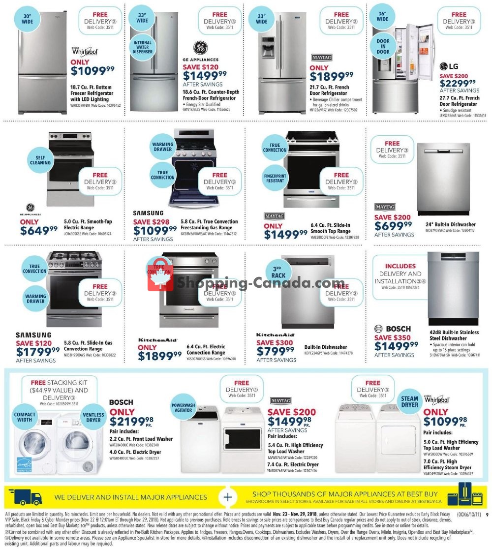 Best Buy flyer from Friday November 23, 2018 to Thursday November 29, 2018 - page 23