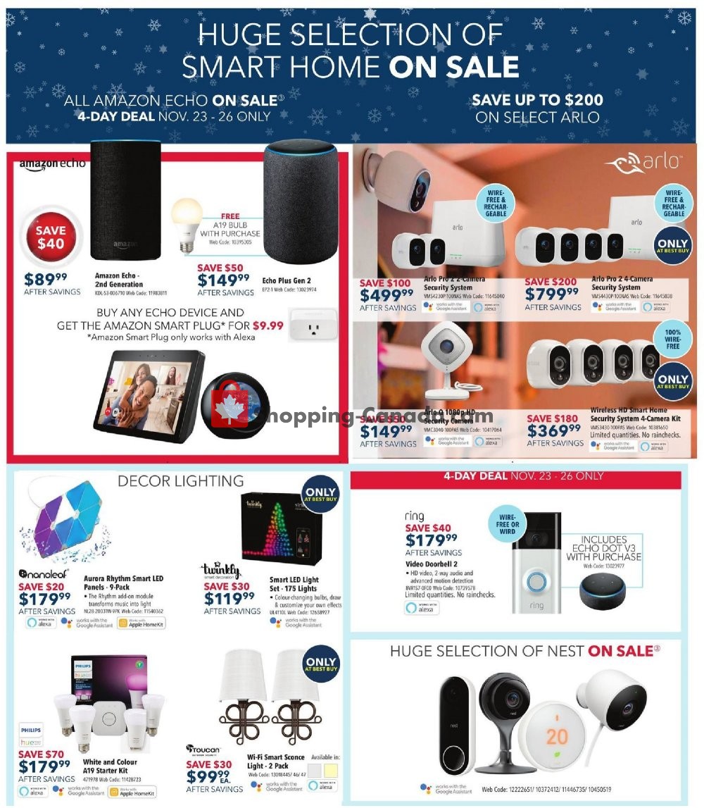 Best Buy flyer from Friday November 23, 2018 to Thursday November 29, 2018 - page 31