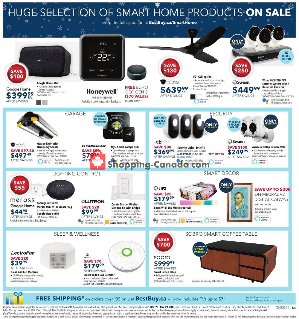 Best Buy flyer from Friday November 23, 2018 to Thursday November 29, 2018 - page 33
