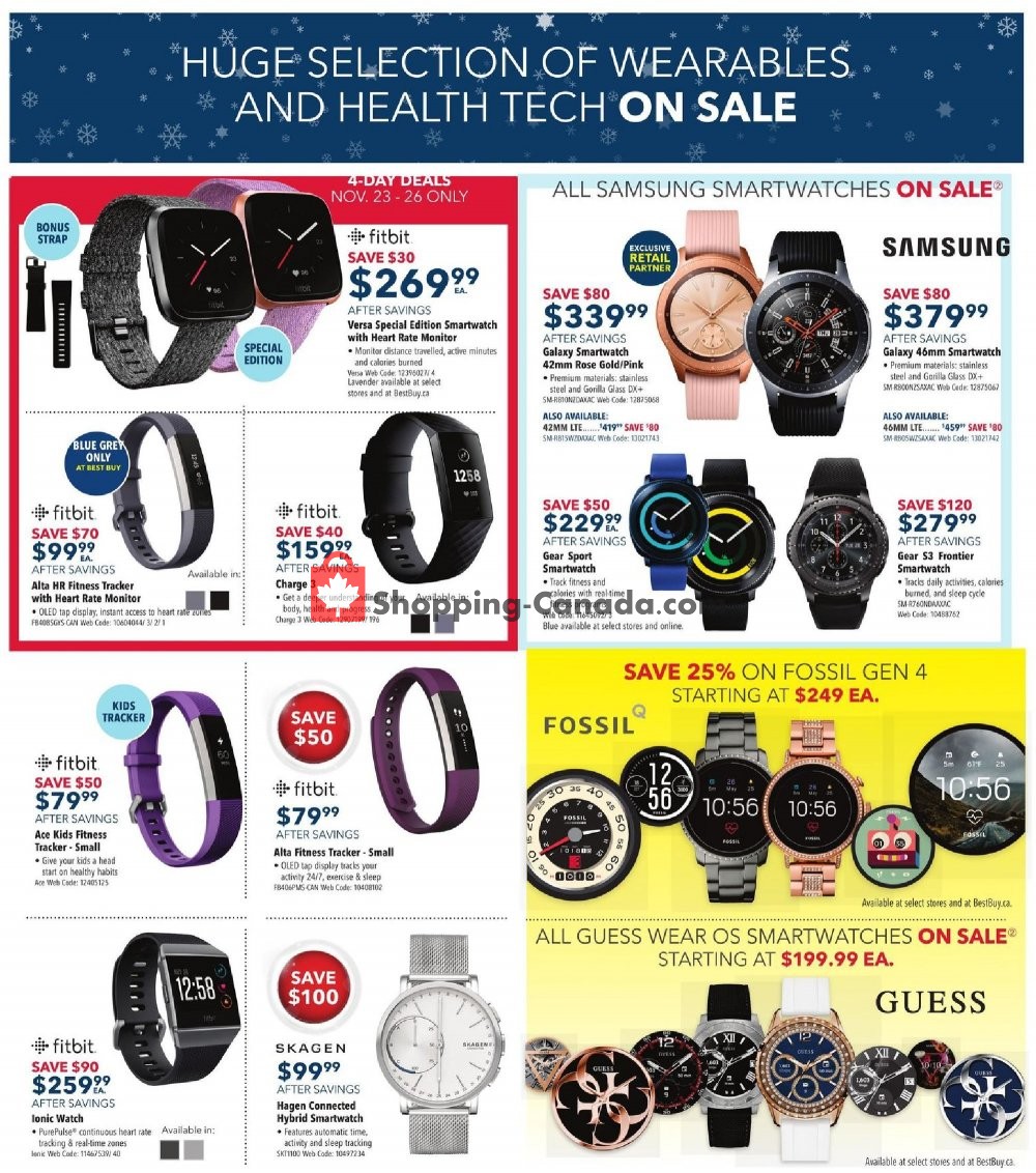 Best Buy flyer from Friday November 23, 2018 to Thursday November 29, 2018 - page 34