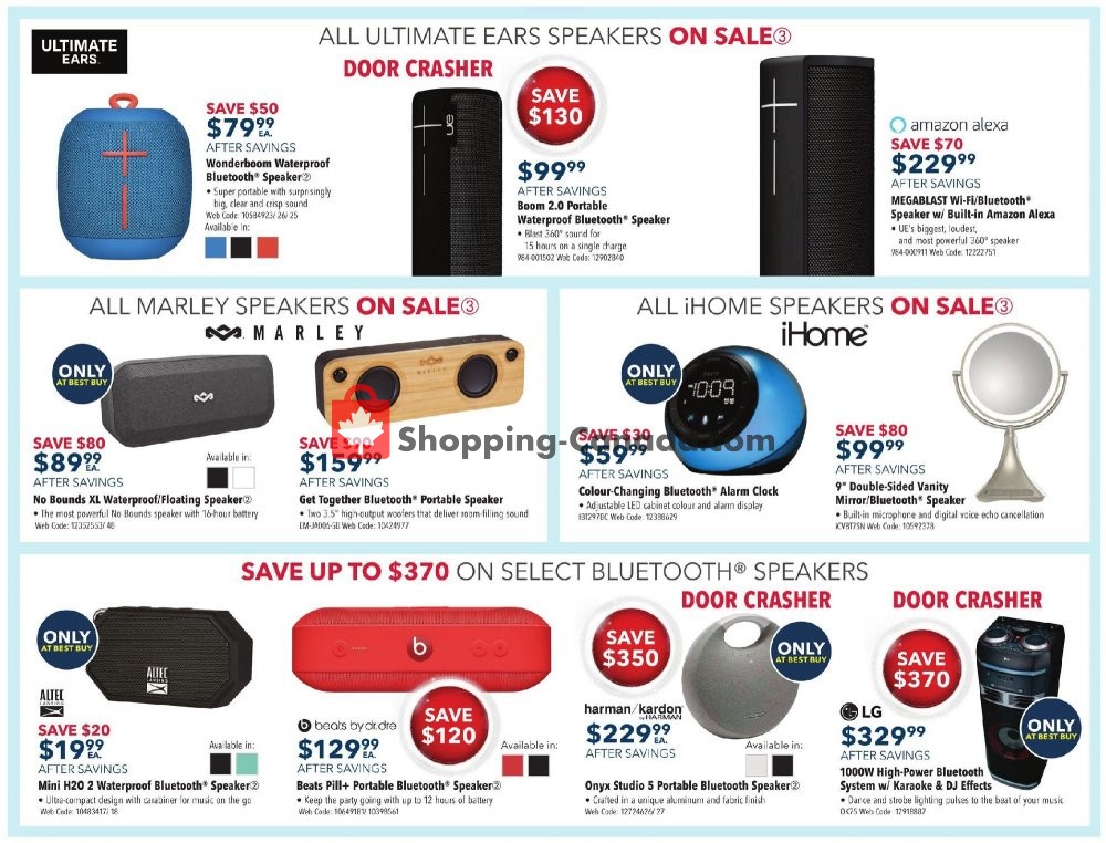 Best Buy flyer from Friday November 23, 2018 to Thursday November 29, 2018 - page 37