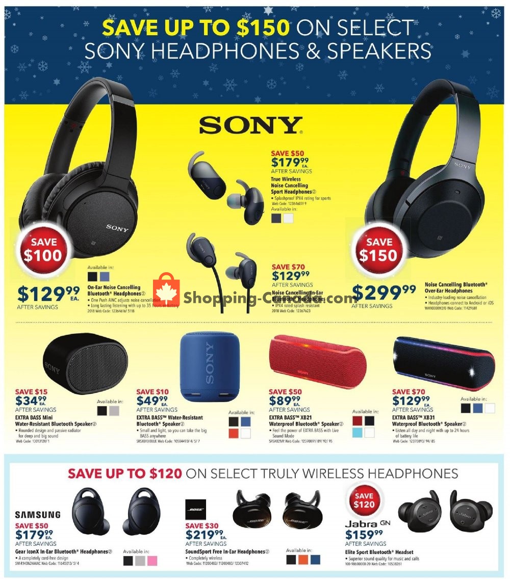 Best Buy flyer from Friday November 23, 2018 to Thursday November 29, 2018 - page 39