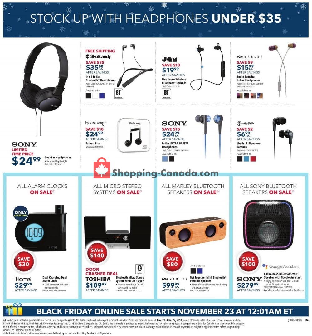 Best Buy flyer from Friday November 23, 2018 to Thursday November 29, 2018 - page 41