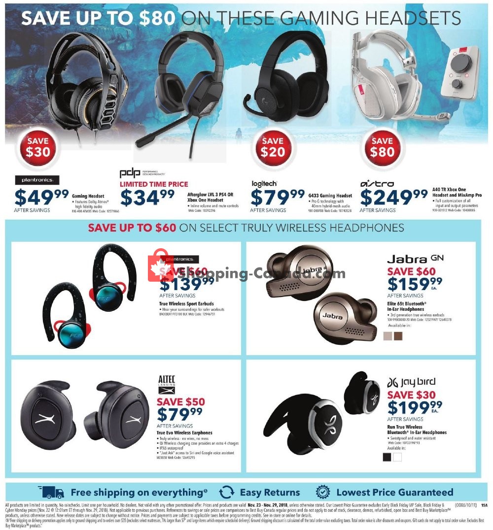 Best Buy flyer from Friday November 23, 2018 to Thursday November 29, 2018 - page 42