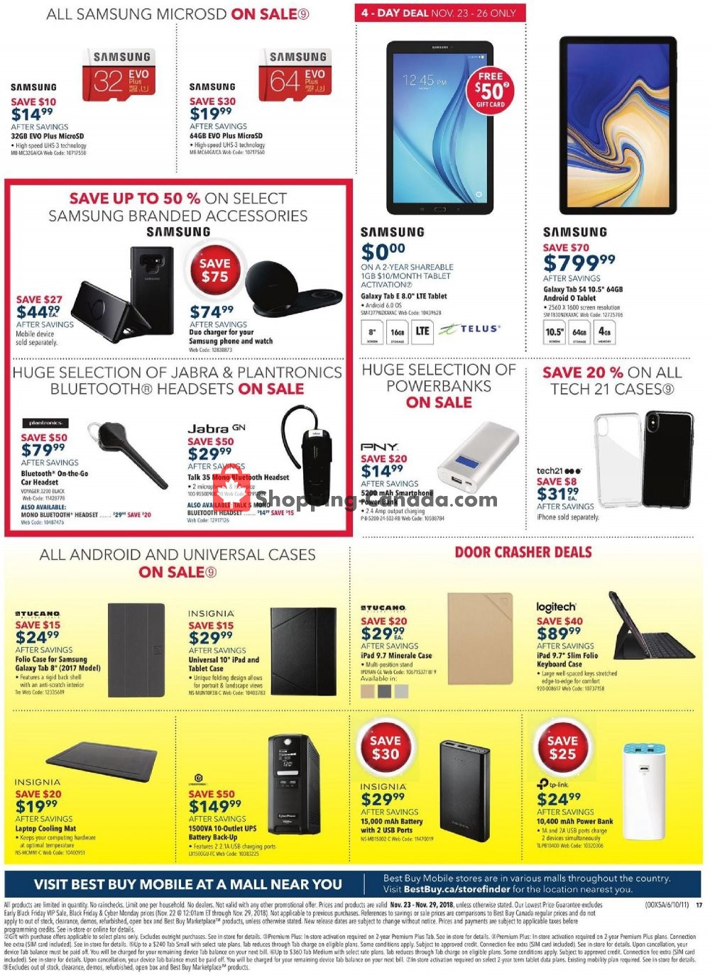 Best Buy flyer from Friday November 23, 2018 to Thursday November 29, 2018 - page 46