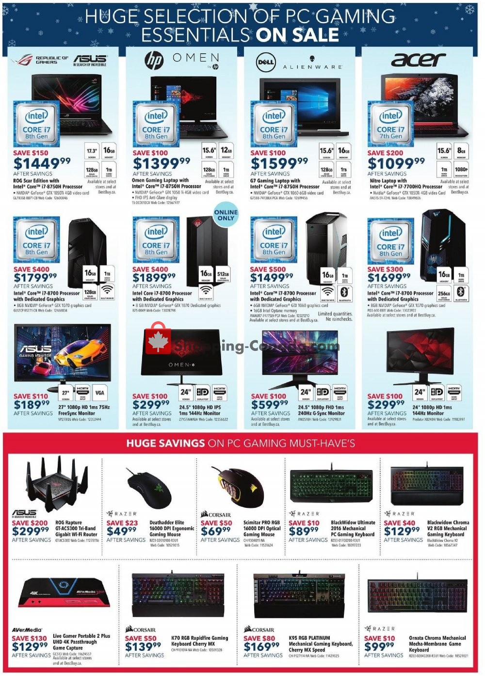 Best Buy flyer from Friday November 23, 2018 to Thursday November 29, 2018 - page 49