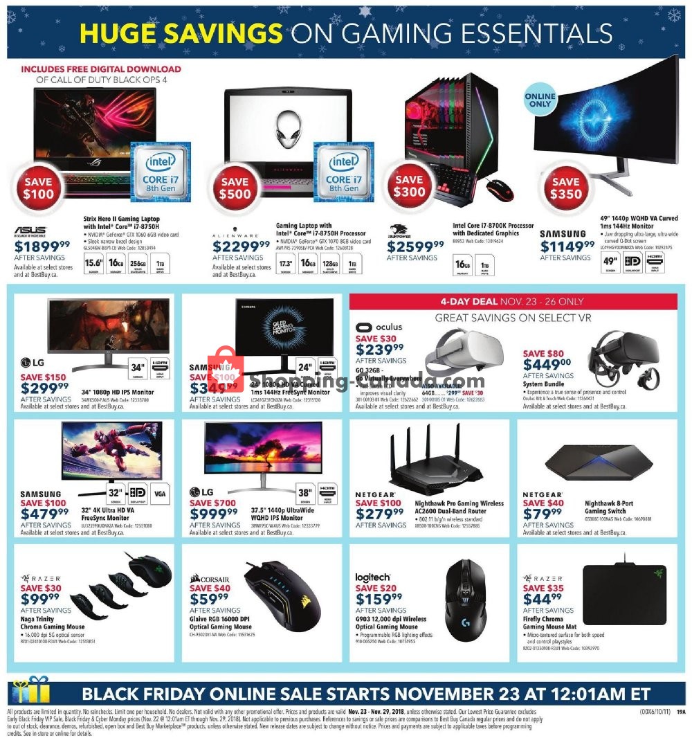 Best Buy flyer from Friday November 23, 2018 to Thursday November 29, 2018 - page 51