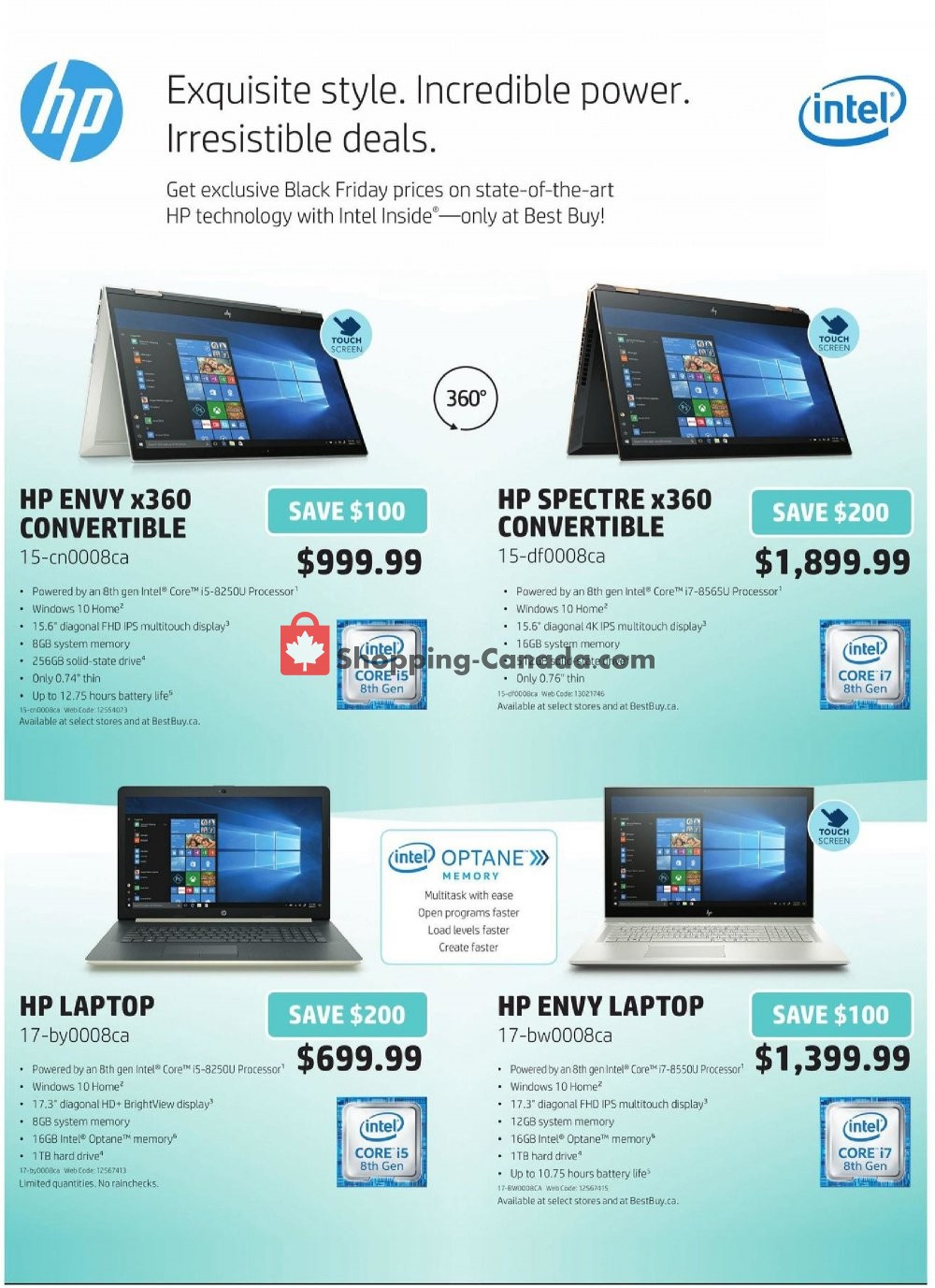 Best Buy flyer from Friday November 23, 2018 to Thursday November 29, 2018 - page 52