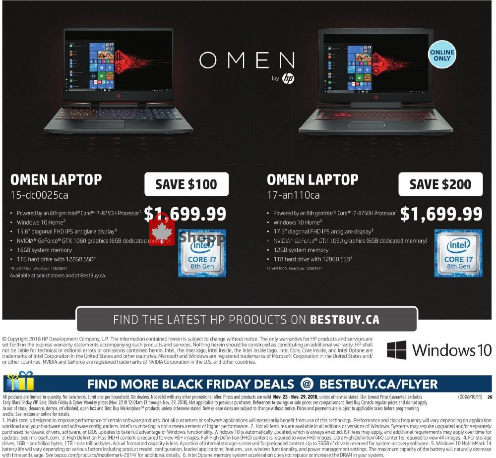 Best Buy flyer from Friday November 23, 2018 to Thursday November 29, 2018 - page 53