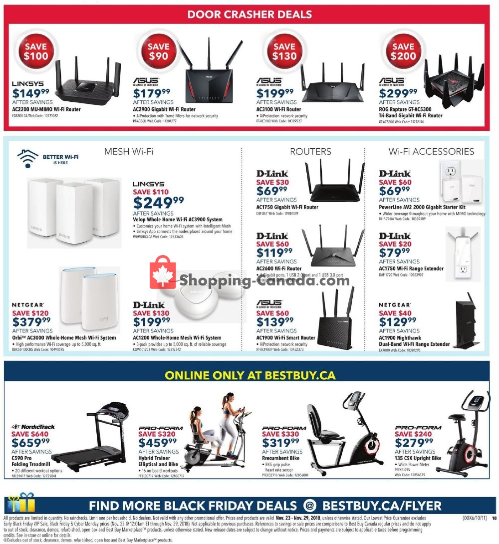 Best Buy flyer from Friday November 23, 2018 to Thursday November 29, 2018 - page 58