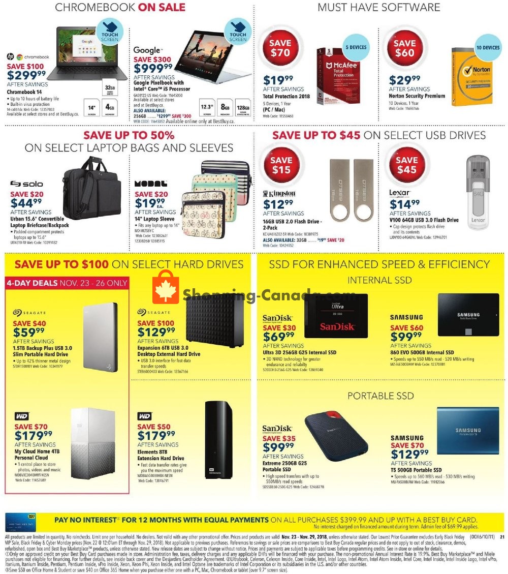 Best Buy flyer from Friday November 23, 2018 to Thursday November 29, 2018 - page 59