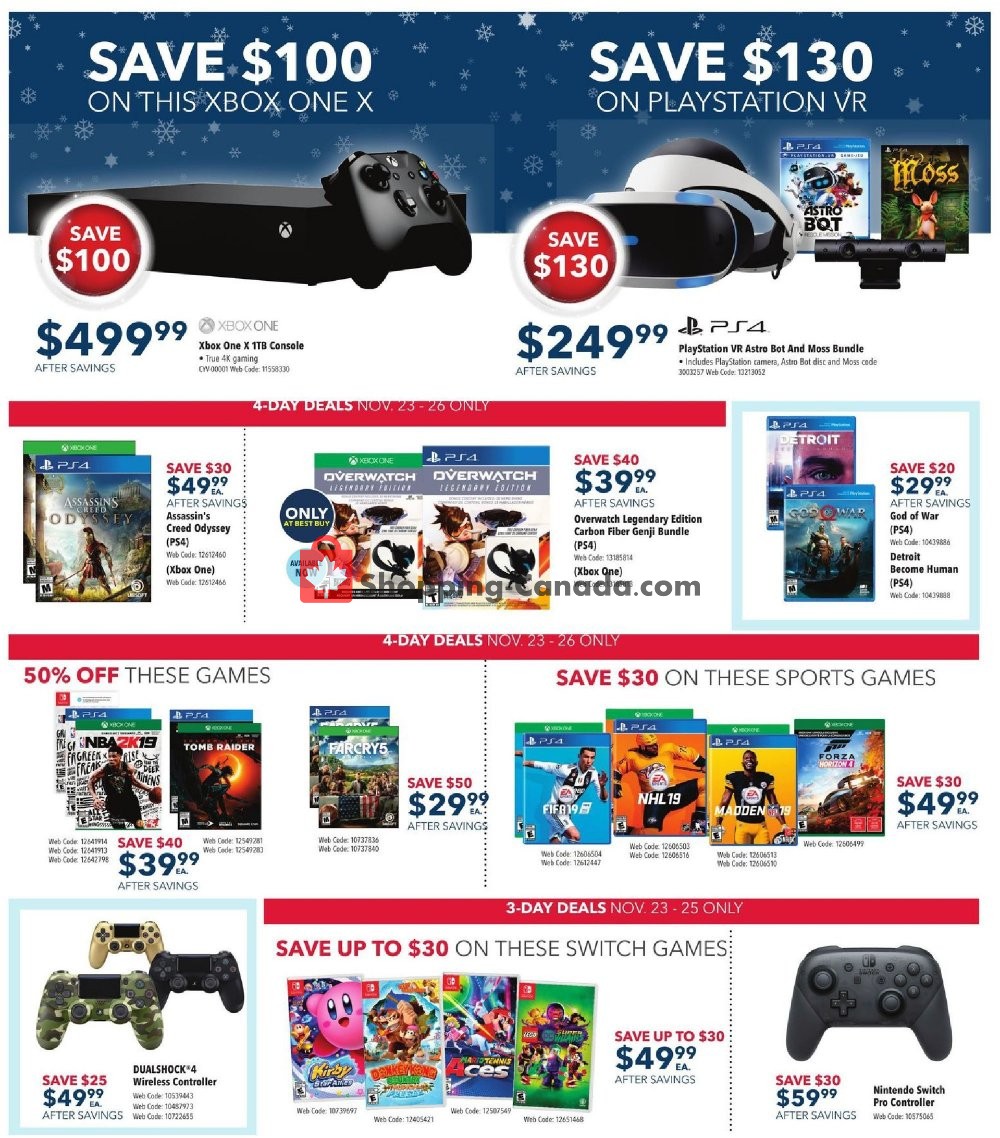 Best Buy flyer from Friday November 23, 2018 to Thursday November 29, 2018 - page 63