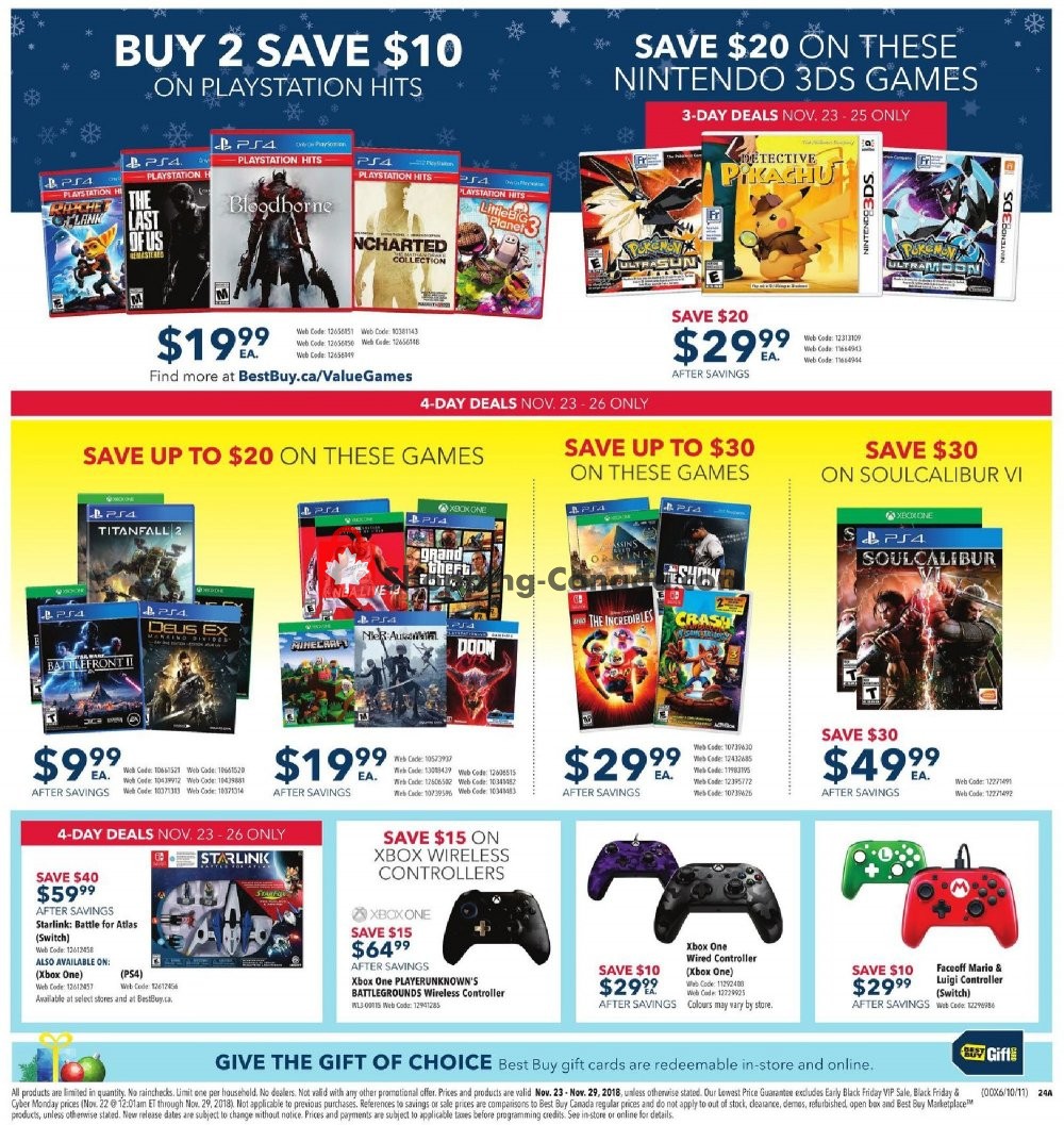 Best Buy flyer from Friday November 23, 2018 to Thursday November 29, 2018 - page 64