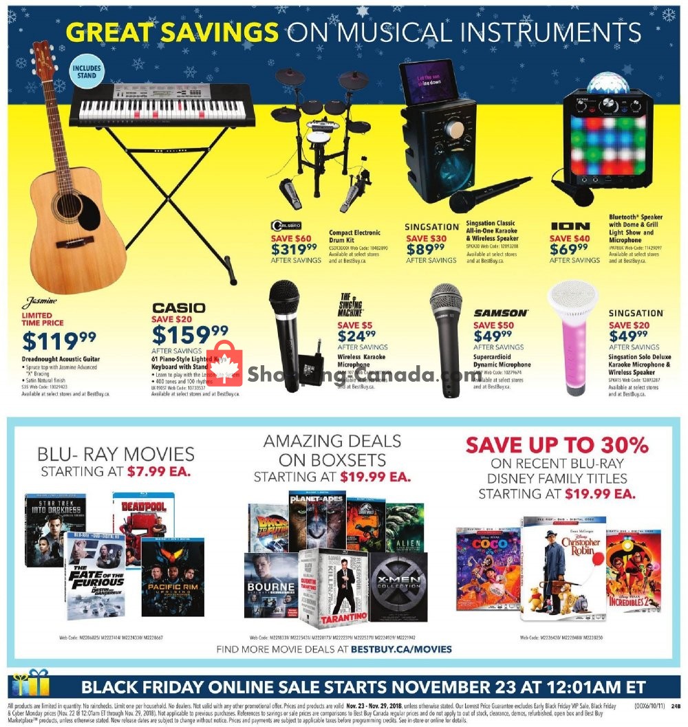 Best Buy flyer from Friday November 23, 2018 to Thursday November 29, 2018 - page 66