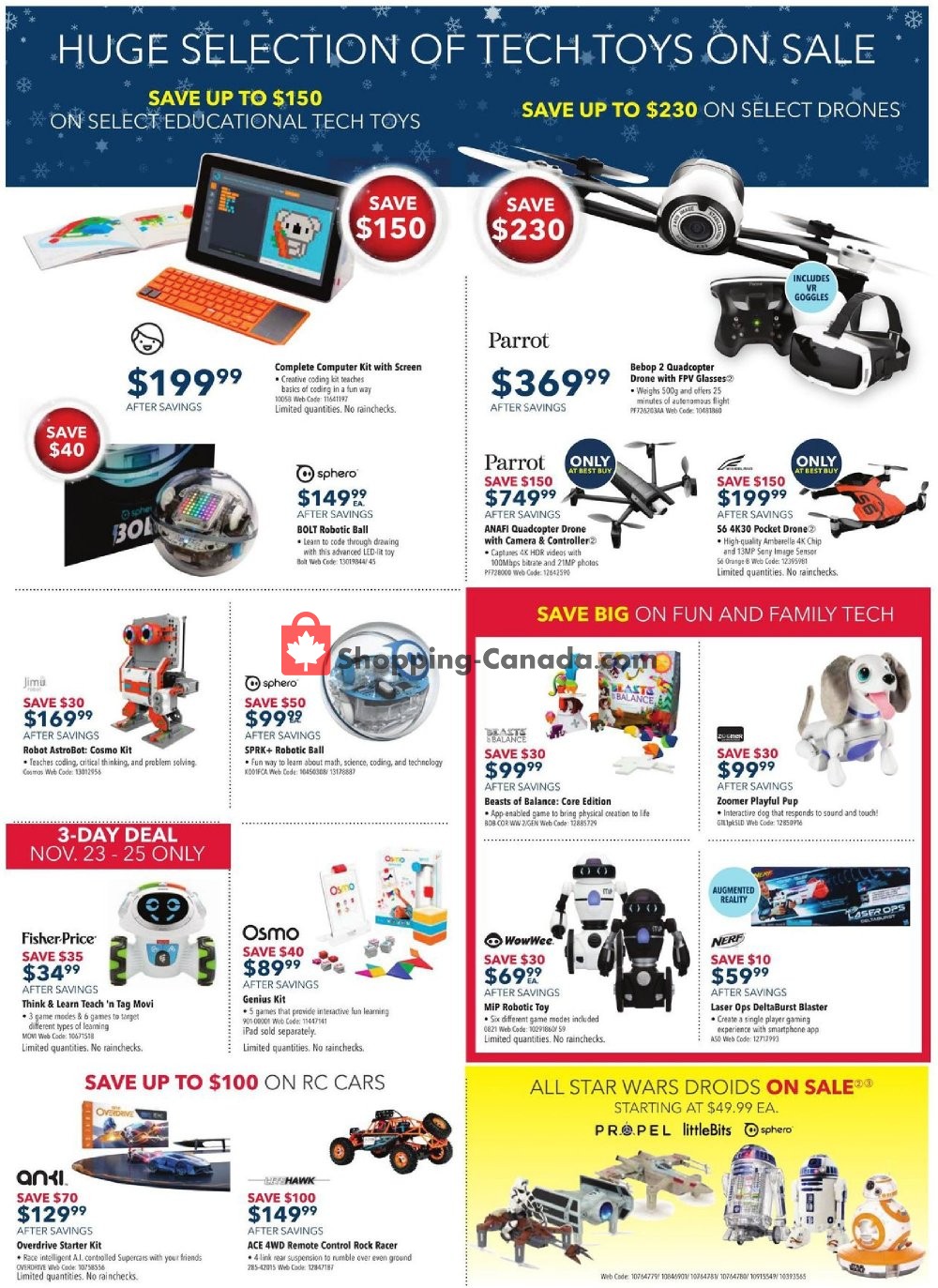 Best Buy flyer from Friday November 23, 2018 to Thursday November 29, 2018 - page 67