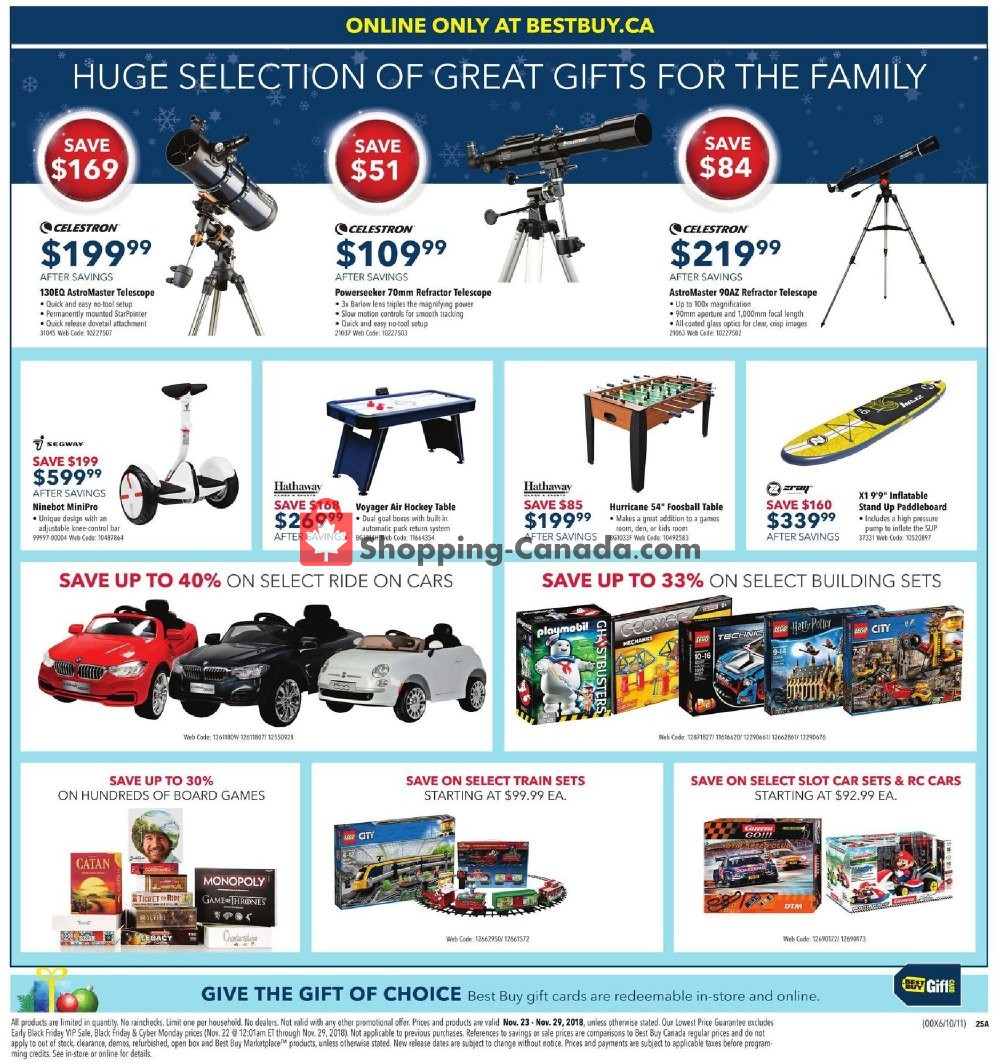 Best Buy flyer from Friday November 23, 2018 to Thursday November 29, 2018 - page 69