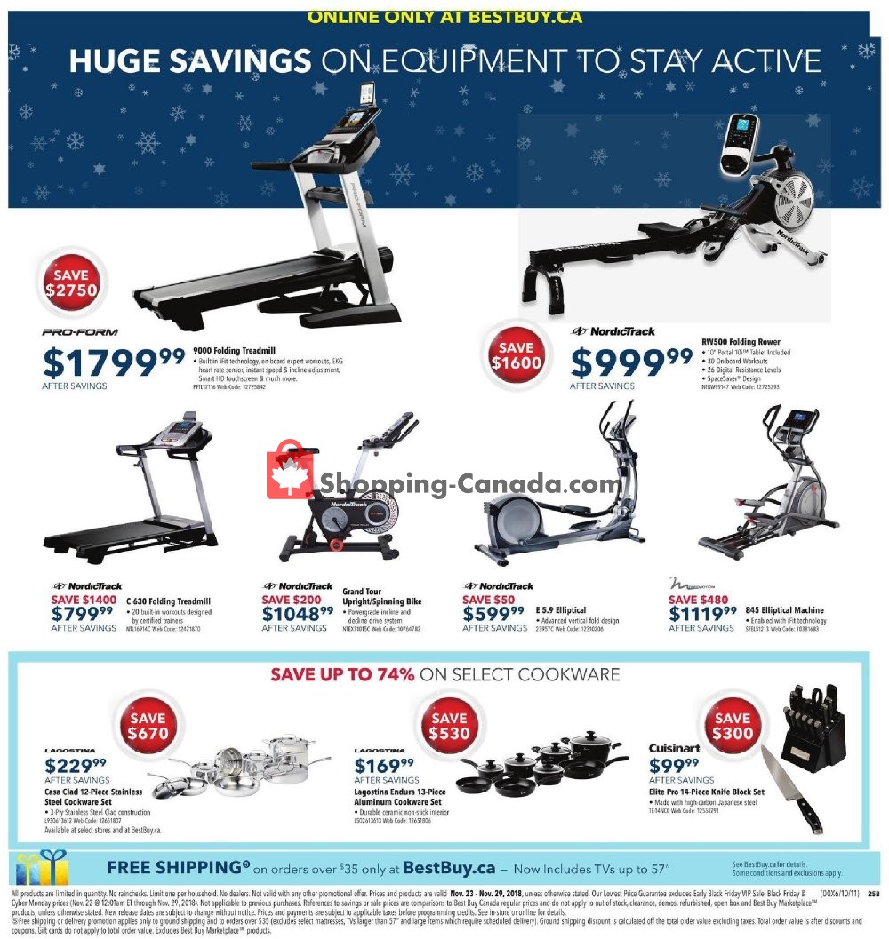 Best Buy flyer from Friday November 23, 2018 to Thursday November 29, 2018 - page 70