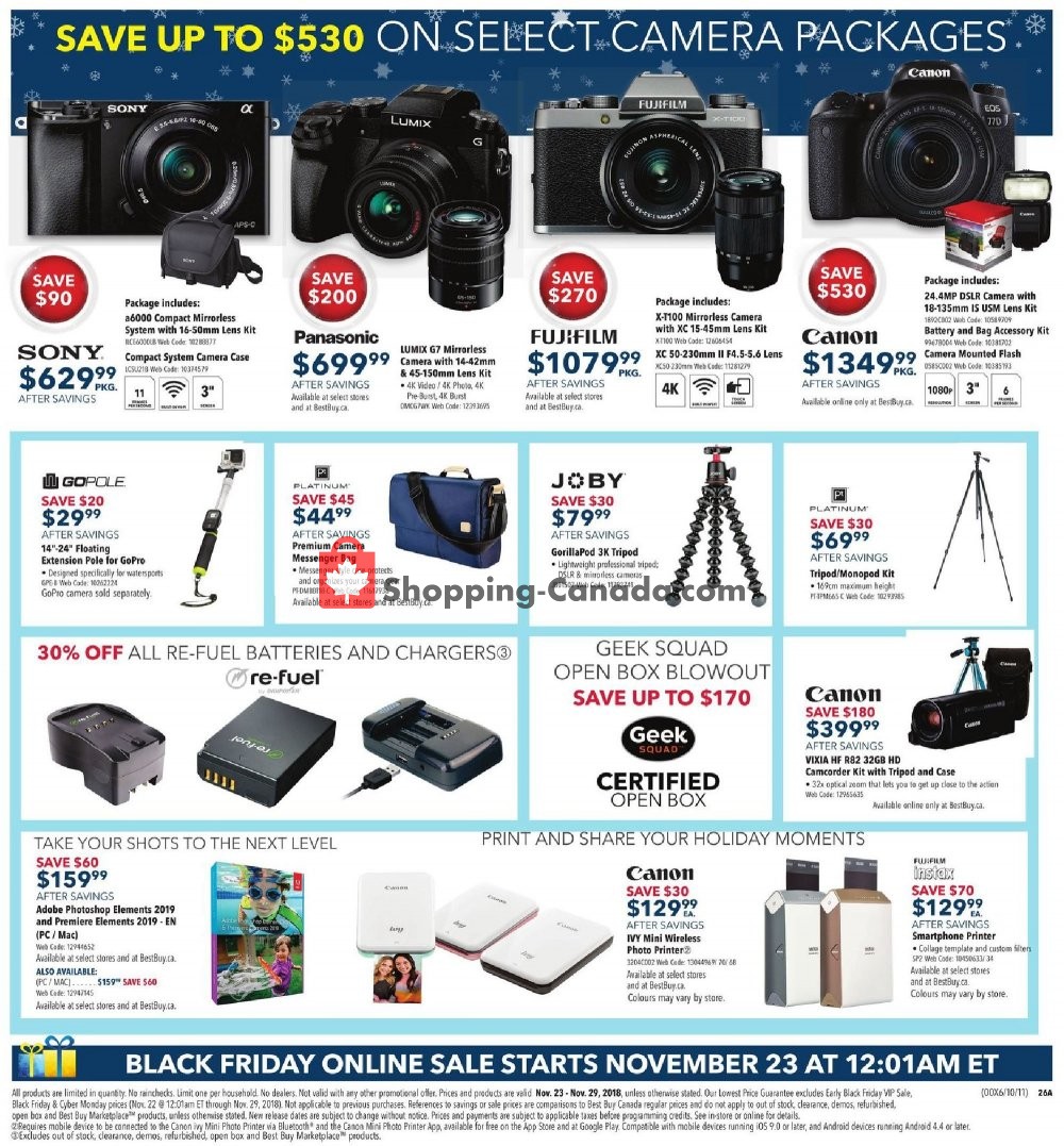 Best Buy flyer from Friday November 23, 2018 to Thursday November 29, 2018 - page 73