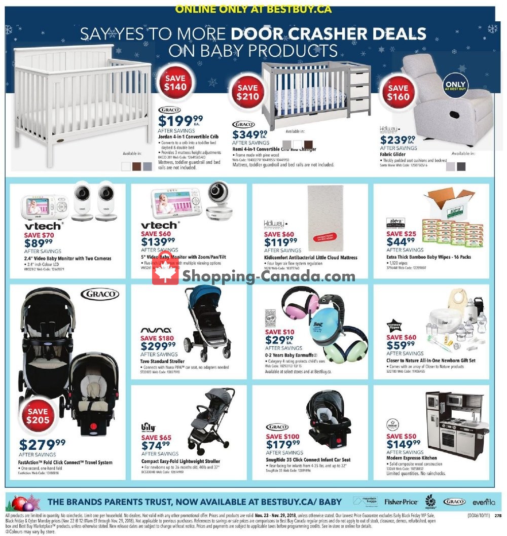 Best Buy flyer from Friday November 23, 2018 to Thursday November 29, 2018 - page 77