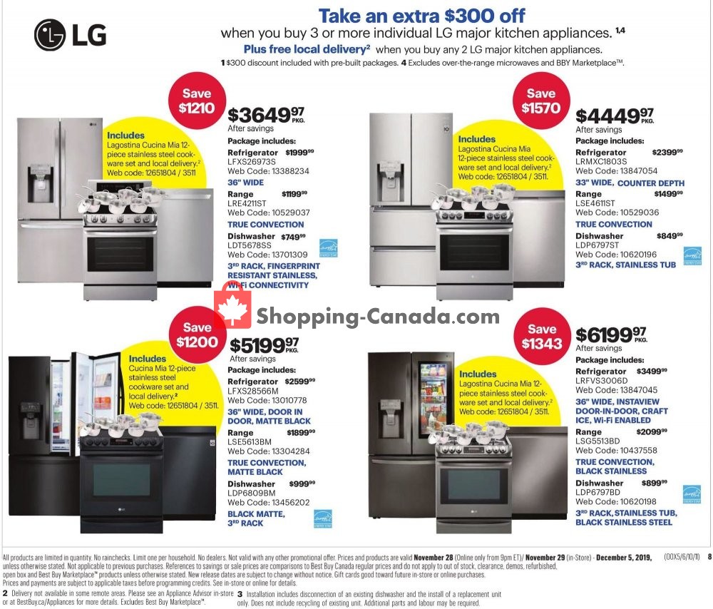 Best Buy flyer from Thursday November 28, 2019 to Thursday December 5, 2019 - page 22