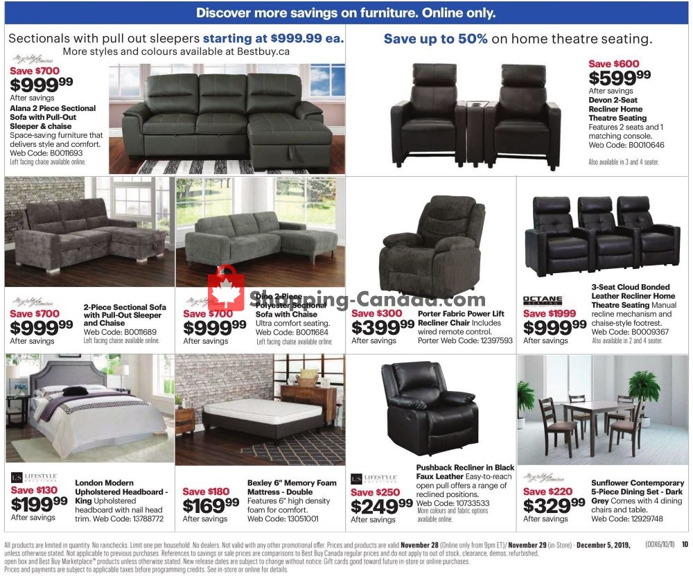 Best Buy flyer from Thursday November 28, 2019 to Thursday December 5, 2019 - page 28