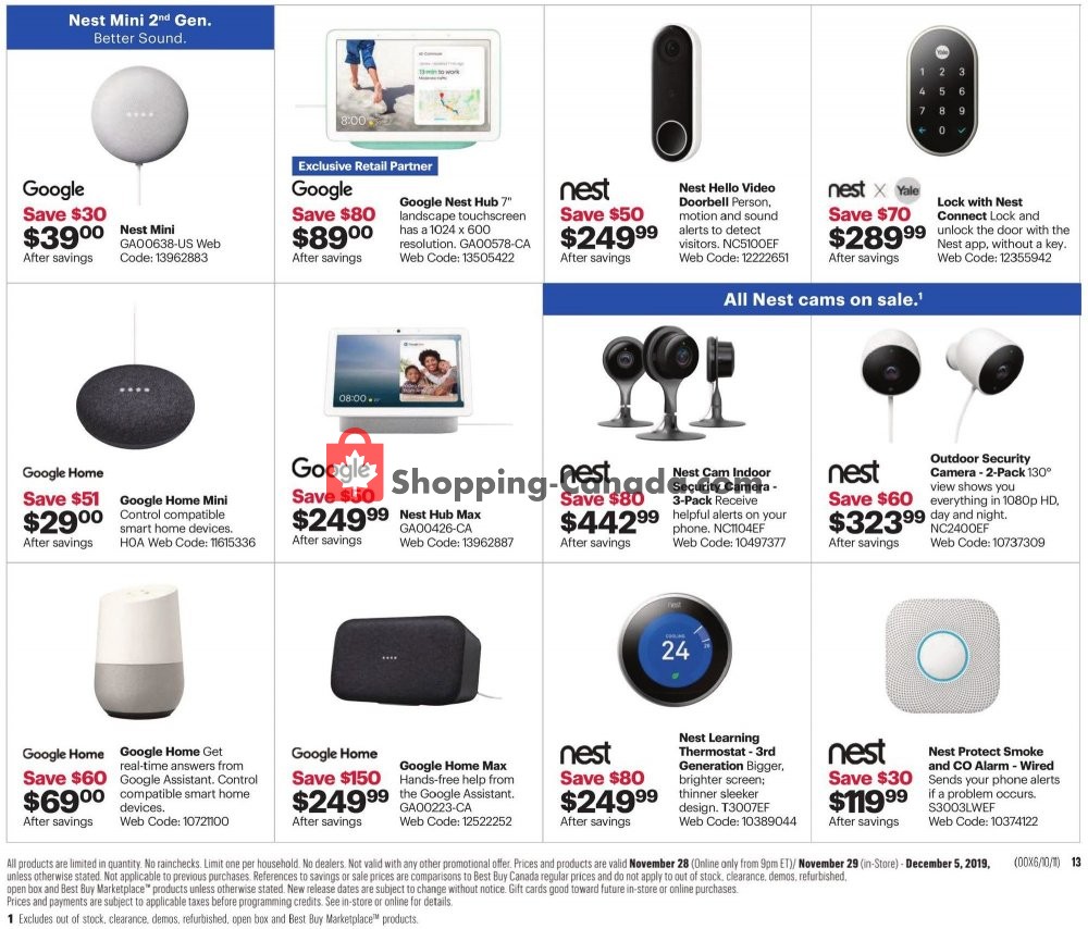 Best Buy flyer from Thursday November 28, 2019 to Thursday December 5, 2019 - page 34