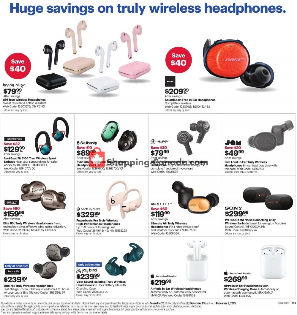 Best Buy flyer from Thursday November 28, 2019 to Thursday December 5, 2019 - page 37