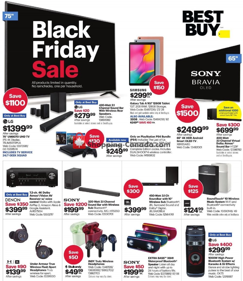 Best Buy flyer from Thursday November 28, 2019 to Thursday December 5, 2019 - page 4