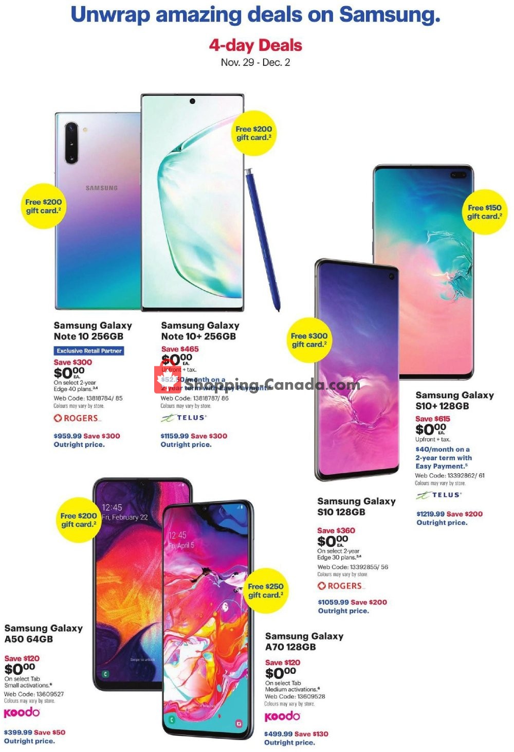 Best Buy flyer from Thursday November 28, 2019 to Thursday December 5, 2019 - page 41