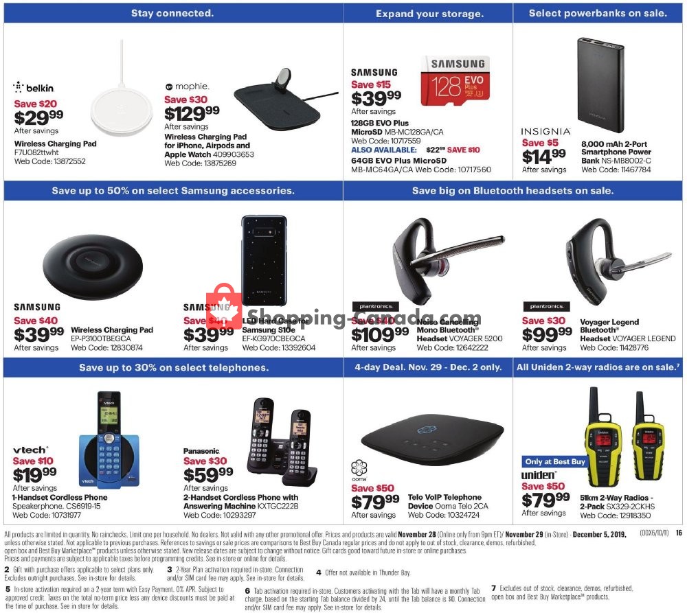 Best Buy flyer from Thursday November 28, 2019 to Thursday December 5, 2019 - page 42