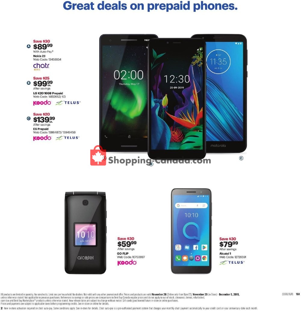 Best Buy flyer from Thursday November 28, 2019 to Thursday December 5, 2019 - page 43