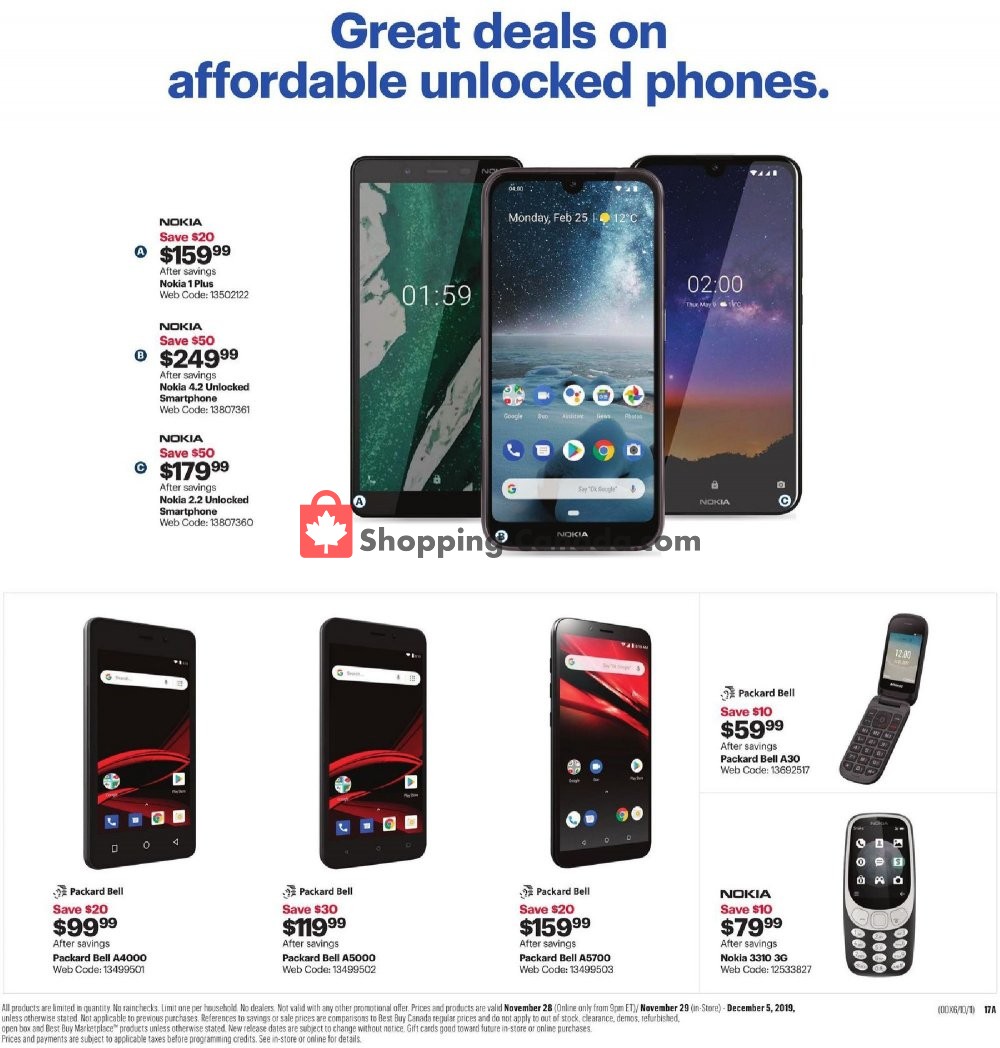 Best Buy flyer from Thursday November 28, 2019 to Thursday December 5, 2019 - page 47