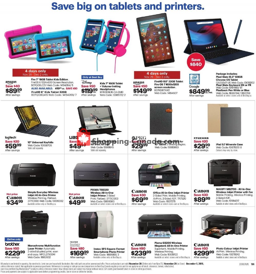 Best Buy flyer from Thursday November 28, 2019 to Thursday December 5, 2019 - page 50