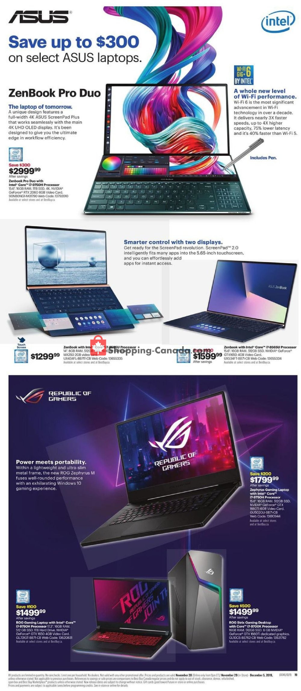 Best Buy flyer from Thursday November 28, 2019 to Thursday December 5, 2019 - page 52