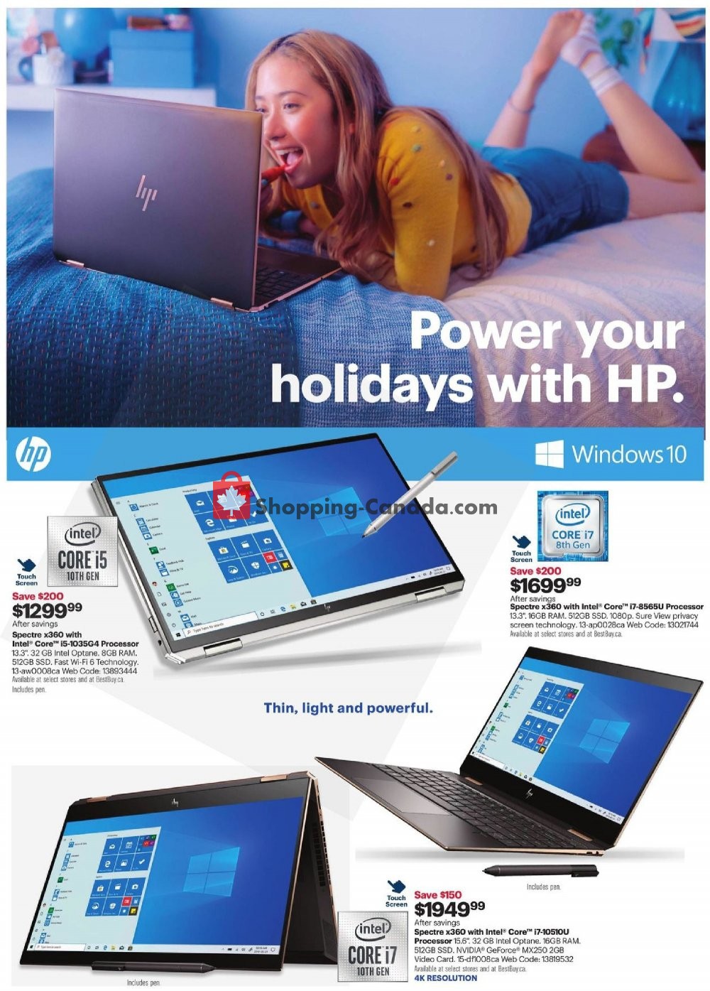Best Buy flyer from Thursday November 28, 2019 to Thursday December 5, 2019 - page 54