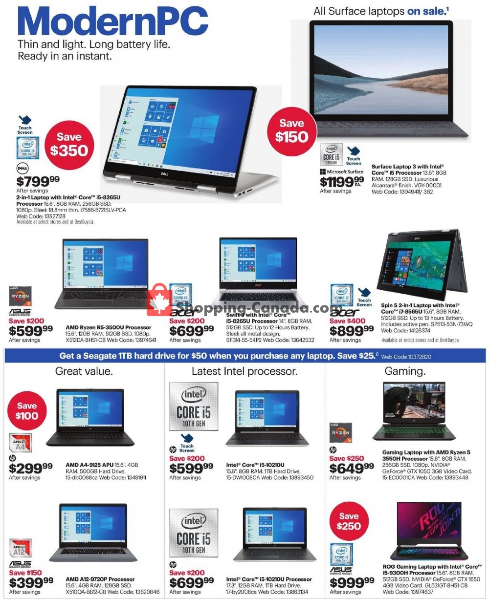 Best Buy flyer from Thursday November 28, 2019 to Thursday December 5, 2019 - page 56