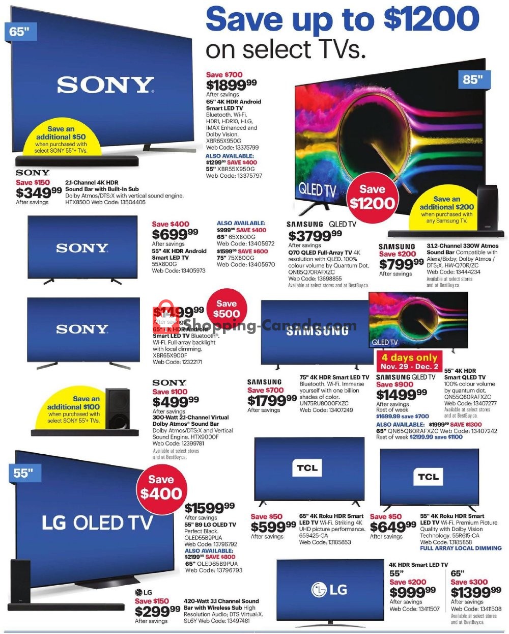 Best Buy flyer from Thursday November 28, 2019 to Thursday December 5, 2019 - page 6