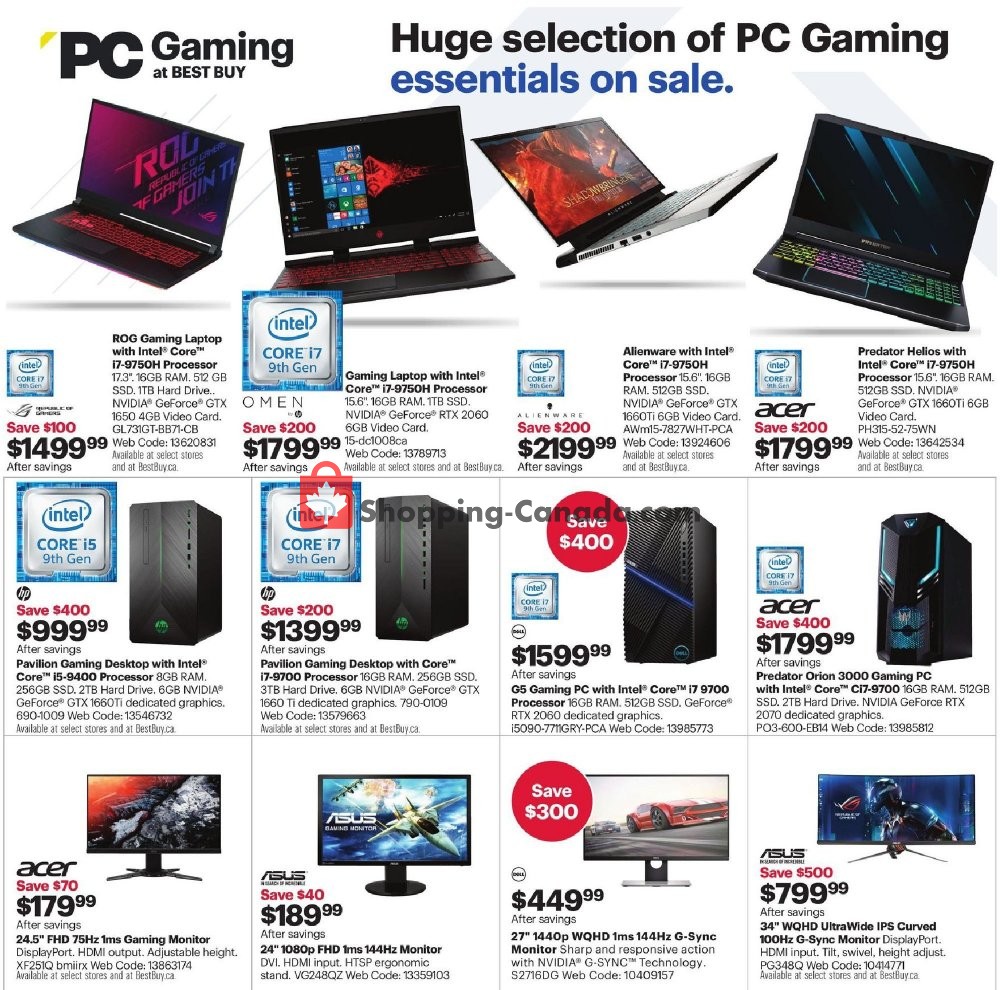 Best Buy flyer from Thursday November 28, 2019 to Thursday December 5, 2019 - page 62