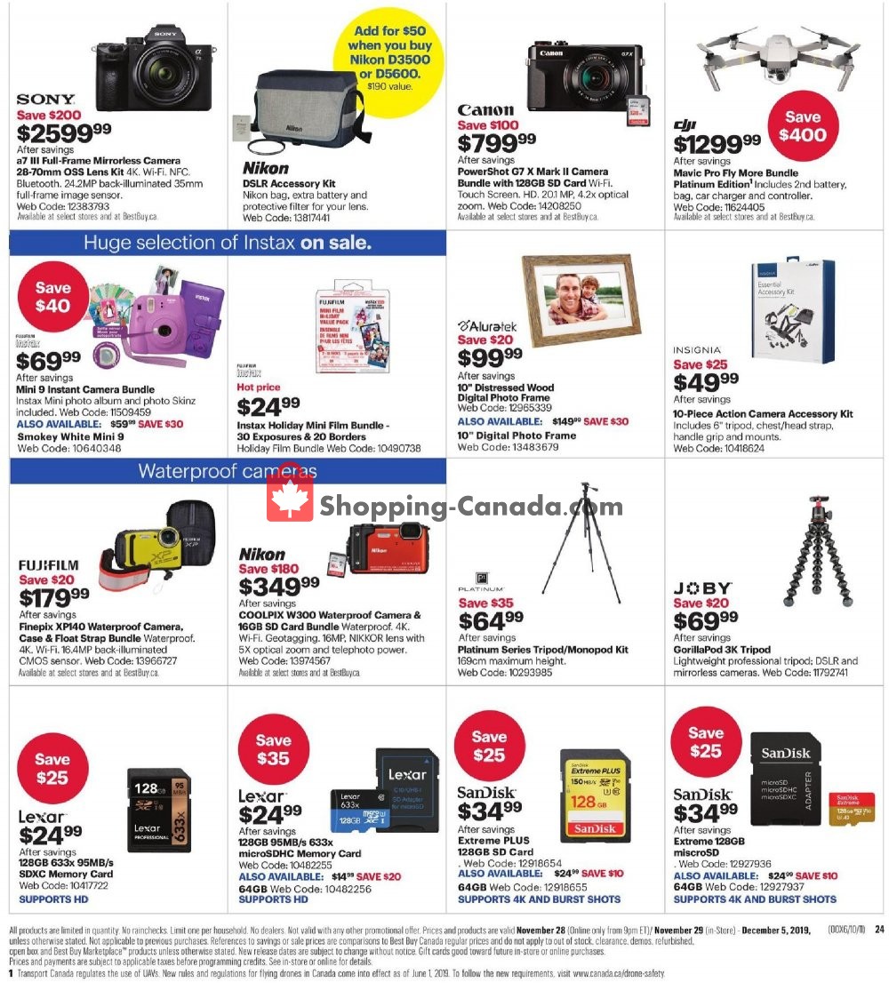 Best Buy flyer from Thursday November 28, 2019 to Thursday December 5, 2019 - page 66
