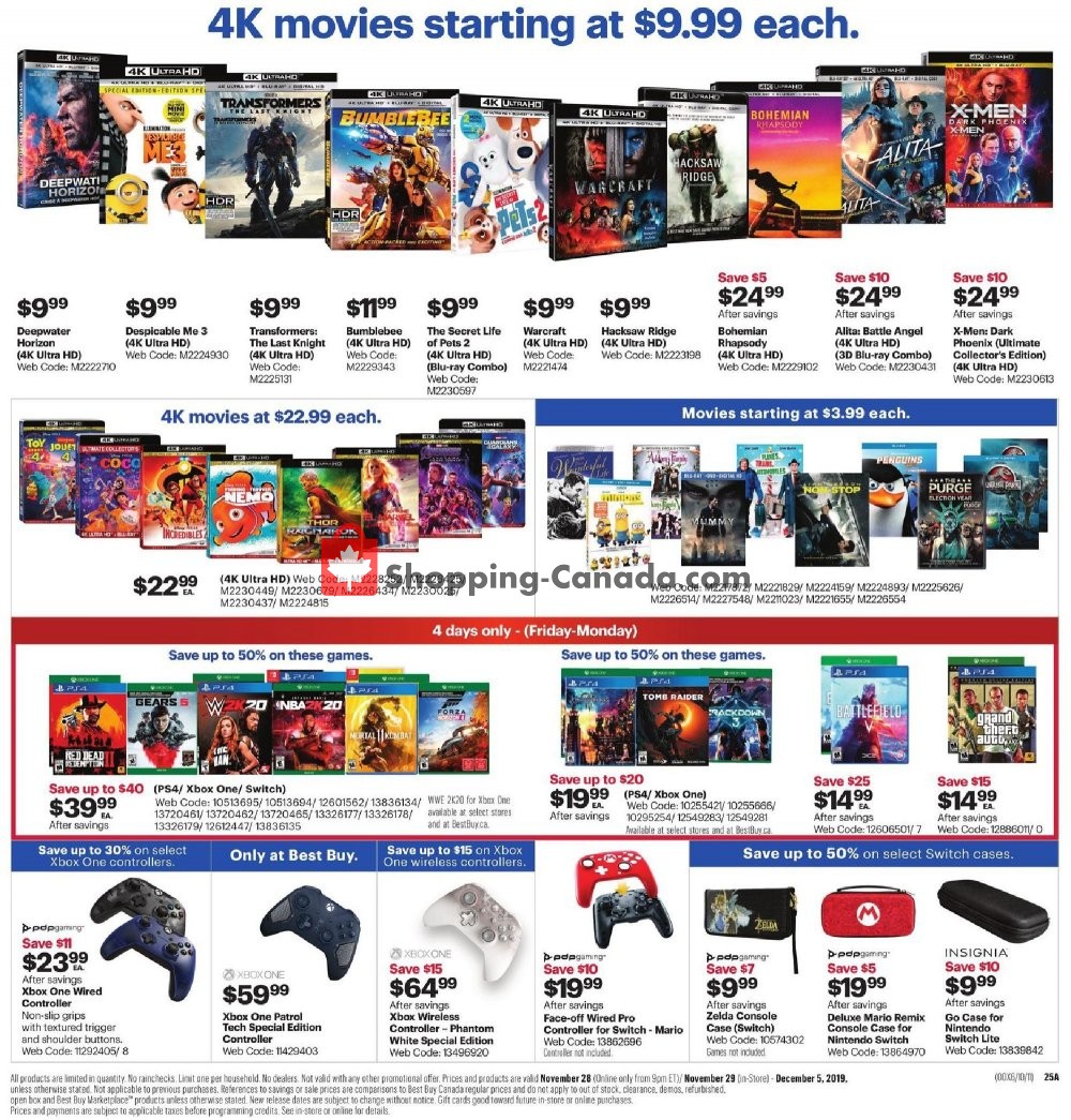 Best Buy flyer from Thursday November 28, 2019 to Thursday December 5, 2019 - page 70