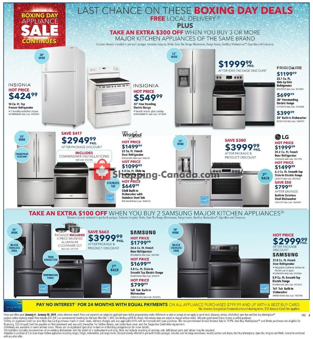 Best Buy flyer from Friday January 4, 2019 to Thursday January 10, 2019 - page 2