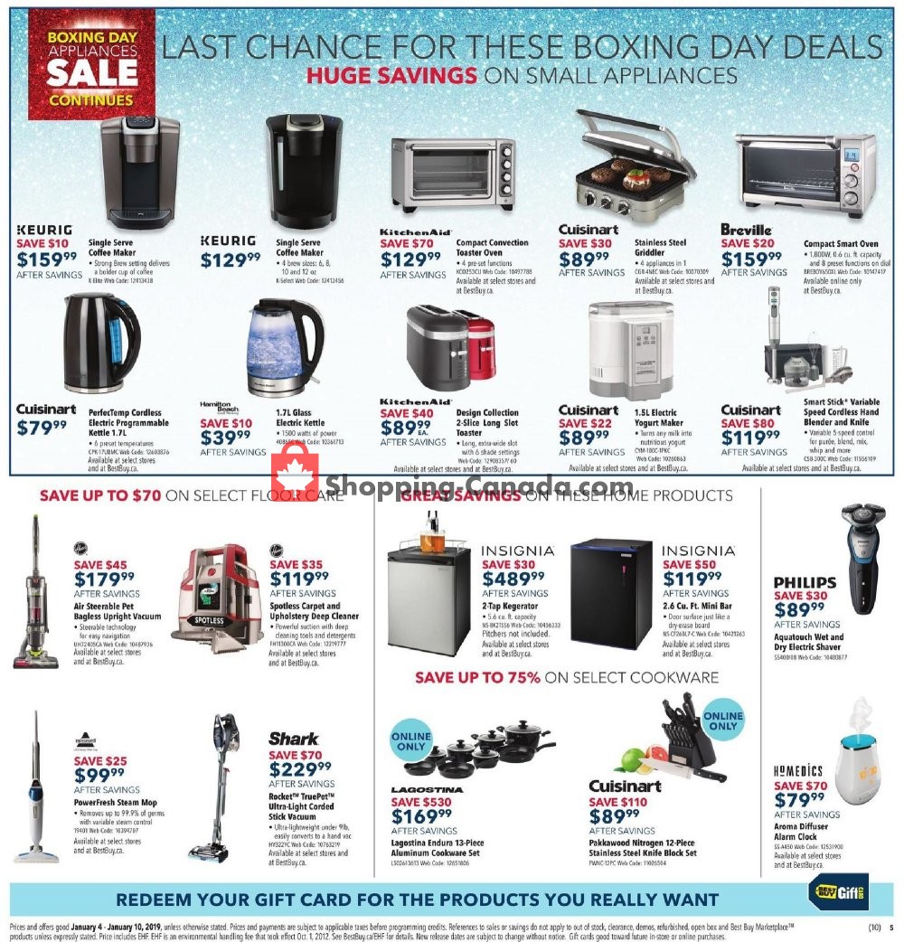 Best Buy flyer from Friday January 4, 2019 to Thursday January 10, 2019 - page 6