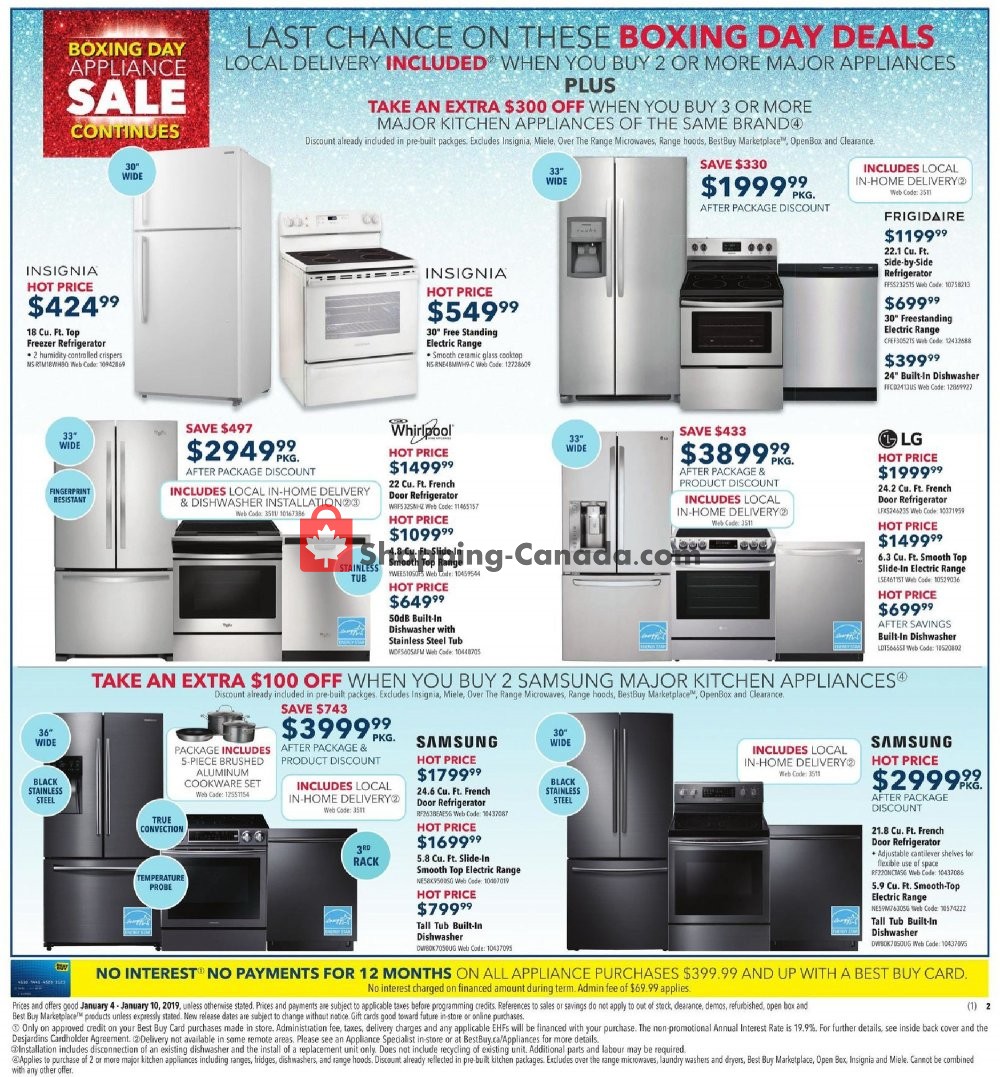 Best Buy flyer from Friday January 4, 2019 to Thursday January 10, 2019 - page 2