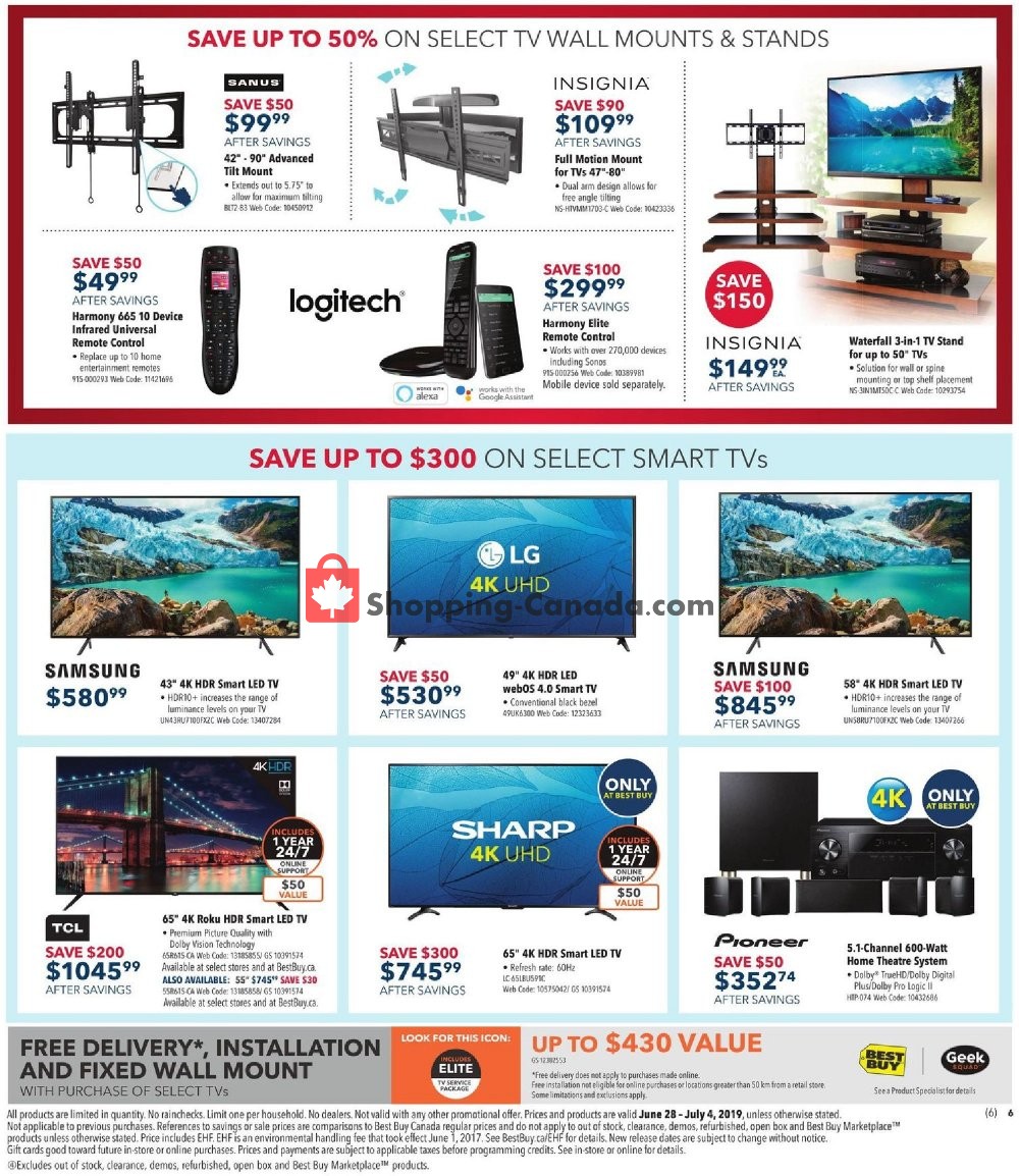 Best Buy flyer from Friday June 28, 2019 to Thursday July 4, 2019 - page 20