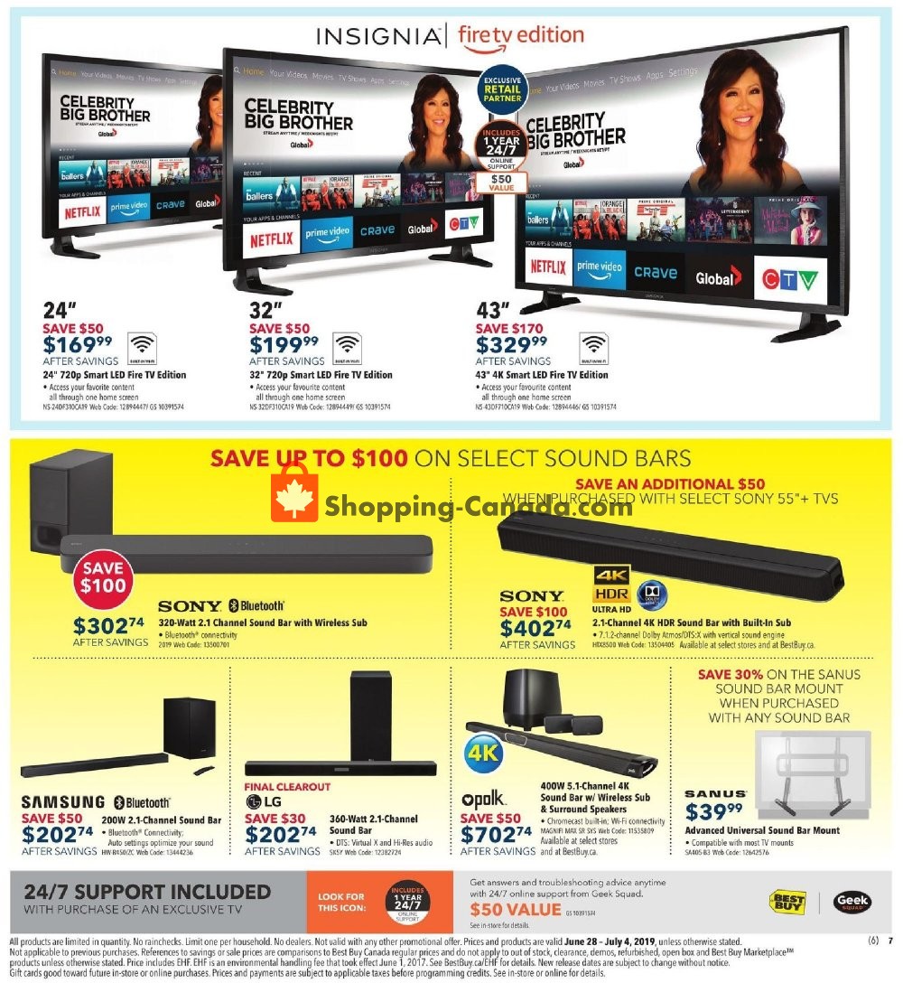 Best Buy flyer from Friday June 28, 2019 to Thursday July 4, 2019 - page 22