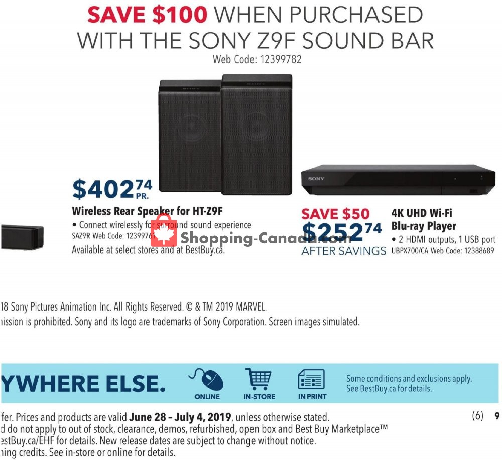 Best Buy flyer from Friday June 28, 2019 to Thursday July 4, 2019 - page 26