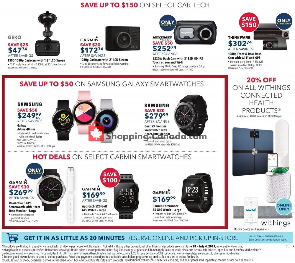 Best Buy flyer from Friday June 28, 2019 to Thursday July 4, 2019 - page 34