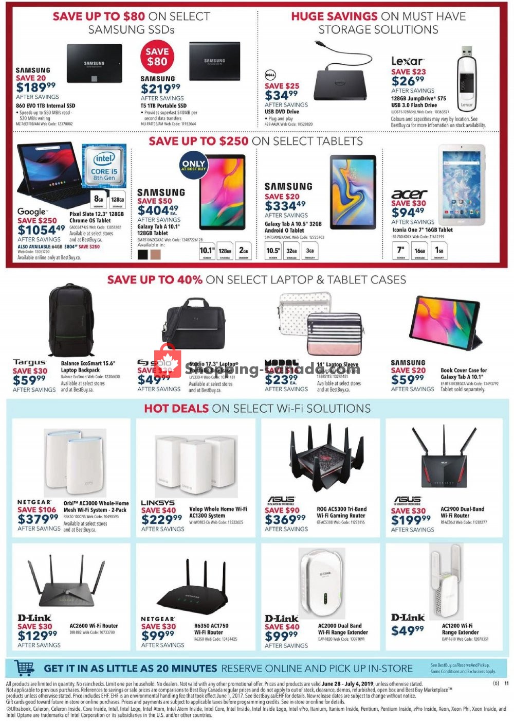 Best Buy flyer from Friday June 28, 2019 to Thursday July 4, 2019 - page 36