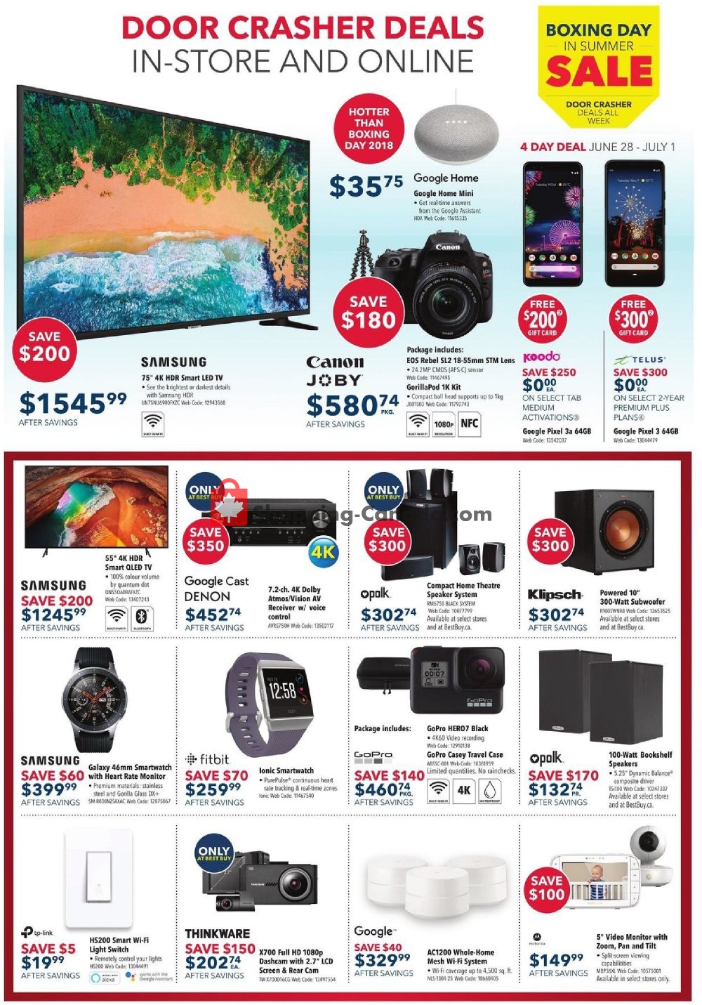 Best Buy flyer from Friday June 28, 2019 to Thursday July 4, 2019 - page 4