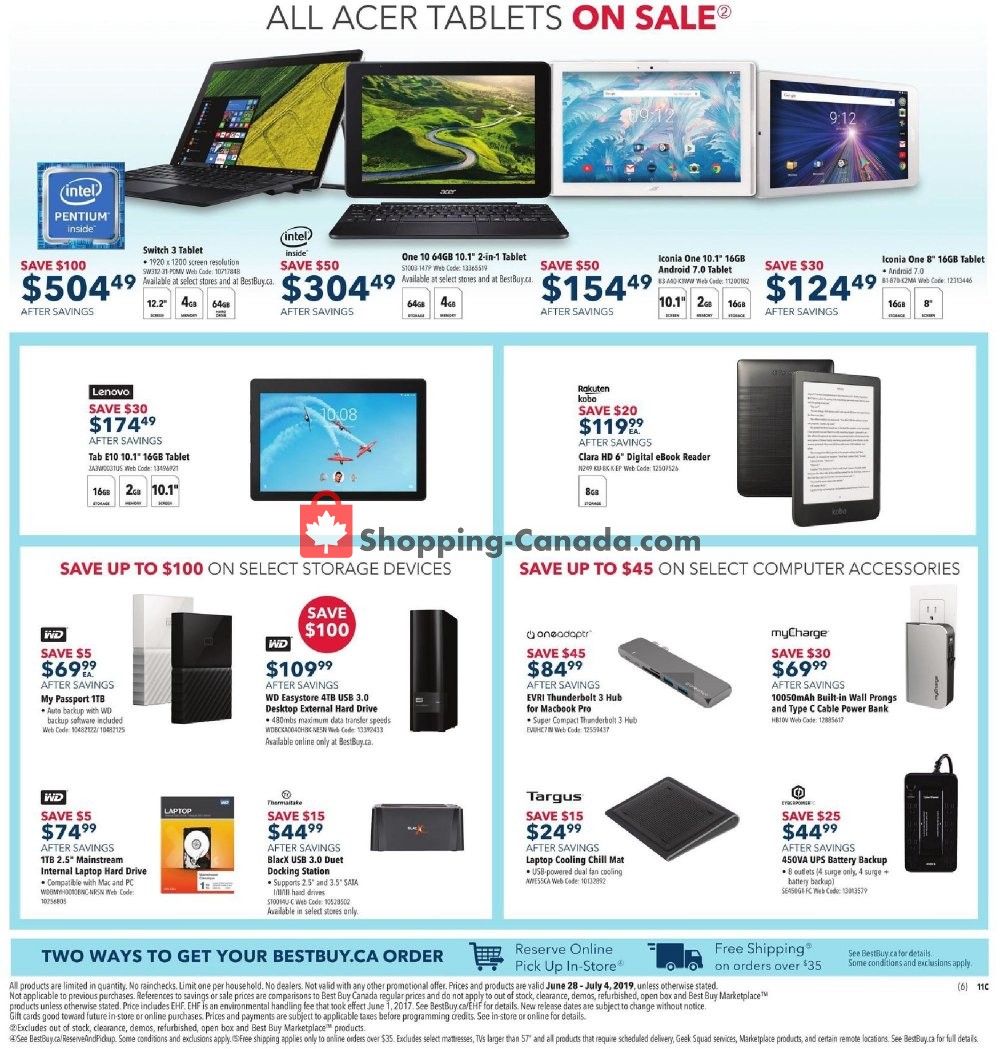 Best Buy flyer from Friday June 28, 2019 to Thursday July 4, 2019 - page 44